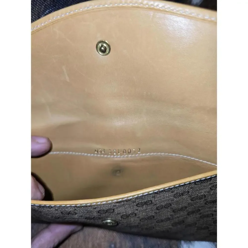 Rare Vintage Gucci Leather Trifold Wallet Envelope Design - Picture 8 of 12